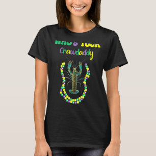 Wen Ihr Crawdaddy Crawfish Jester Beads Colors T-Shirt