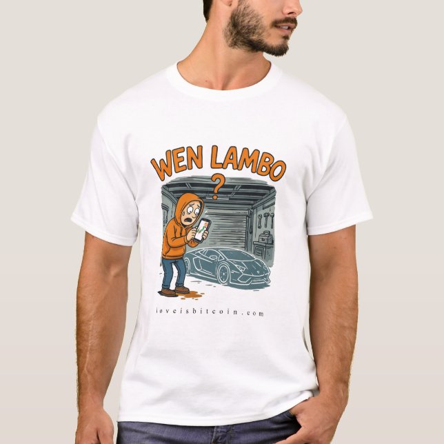 WEN LAMBO - Bitcoin T-Shirt (Vorderseite)
