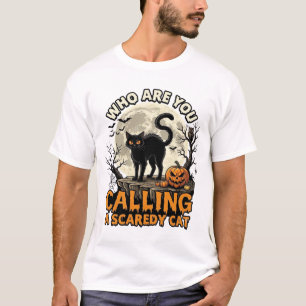 Wen nennst du Feigling Halloween Schwarz_1 T-Shirt