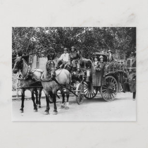 Wenatchee Fire Dept, 1911 Postkarte