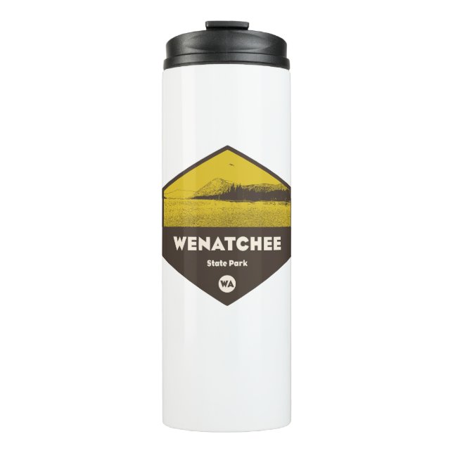 Wenatchee Staat Park Washington Thermosbecher (Vorderseite)