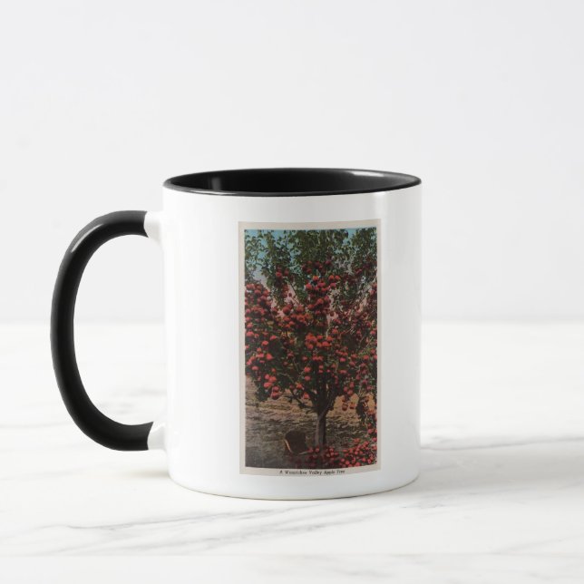 Wenatchee, WAA Wenatchee Valley Apple Tree Tasse (Links)