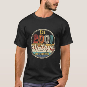 Wende 21 Geburtstagsdekorationen 21. BDay 2001 T-Shirt