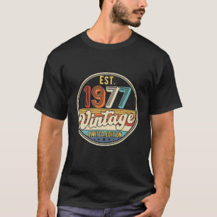 Wende 45 Geburtstagsdekorationen 45. BDay 1977 T-Shirt