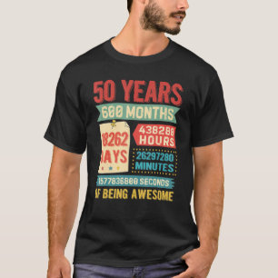 Wende 50 Jahre alt 50. Geburtstag Dekorationen Bda T-Shirt