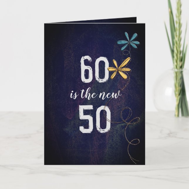 Wende 60 Geburtstag Spaß Karte (Vorderseite)