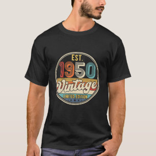 Wende 72 Geburtstagsdekorationen 72. BDay 1950 T-Shirt