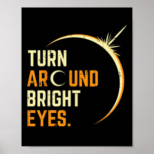 Wende um Solar Eclipse 2024 Totality April Wome Poster