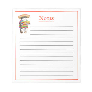WENDELITO 5.5"x6" Notepad + Linien Notizblock