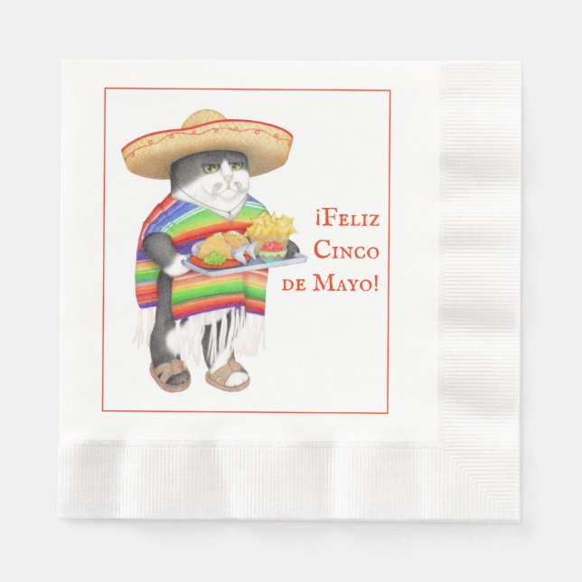 WENDELITO Cinco de Mayo Coined Luncheon Napkin Serviette (Vorderseite)