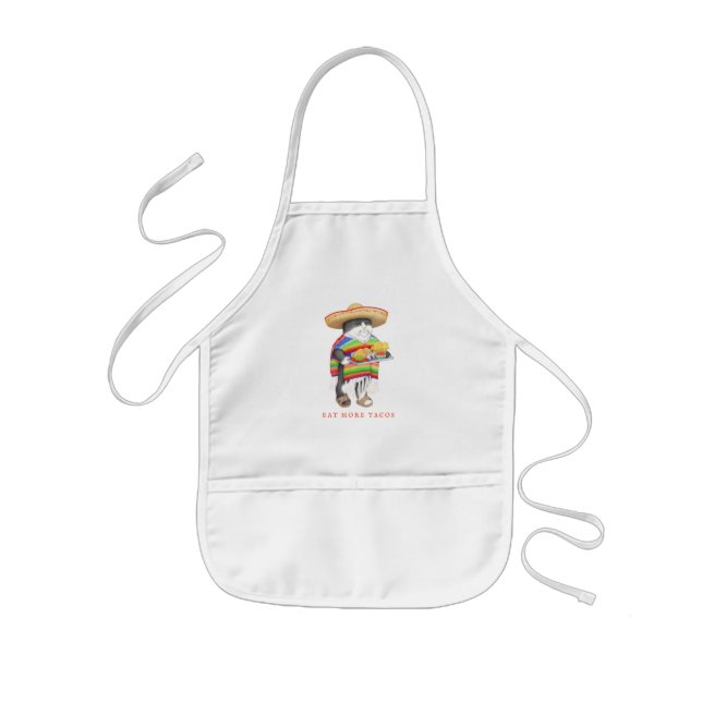 WENDELITO ESSEN Tacos Kids' Schürze (Vorne)