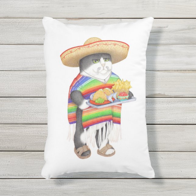 WENDELITO Outdoor Pillow Kissen Für Draußen (Vorderseite(Vertikal))