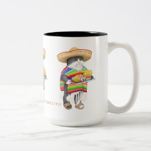 WENDELITO Tall Black Two-Tone-Tasse Zweifarbige Tasse