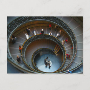 Wendeltreppe Postkarte