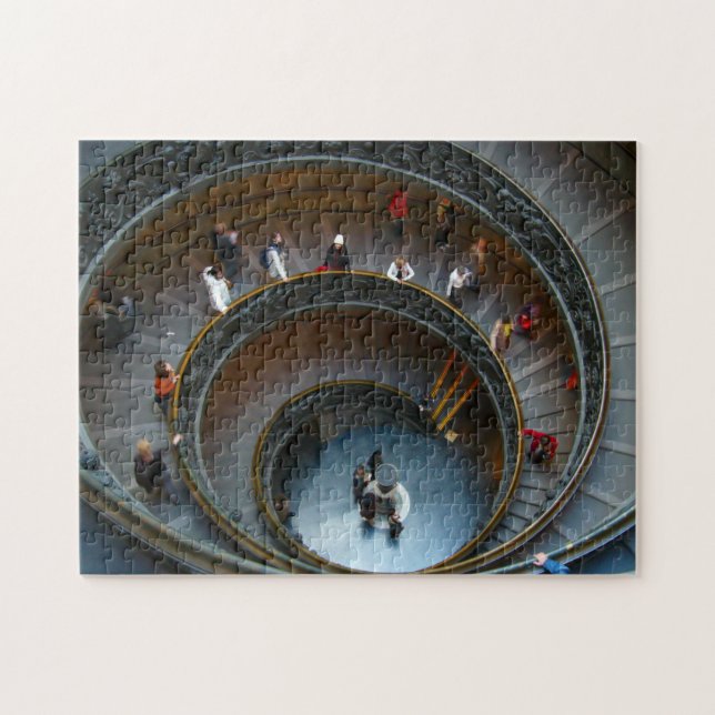 Wendeltreppe Puzzle (Horizontal)