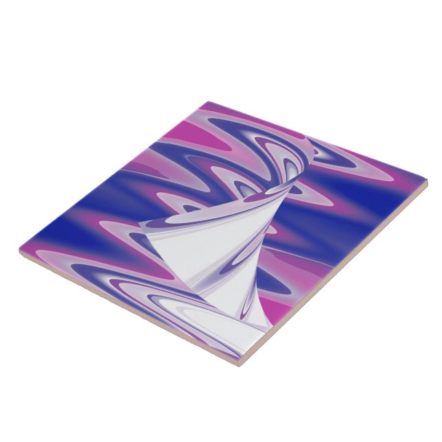 Wendewellen Fliese (Seite)