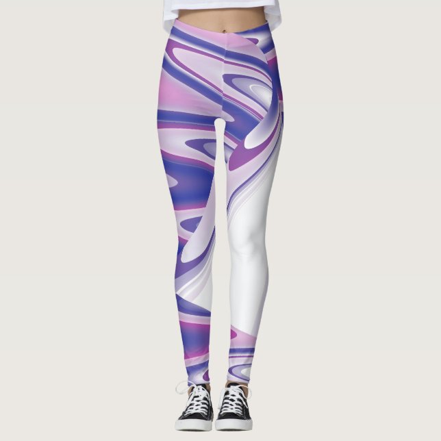 Wendewellen Leggings (Vorderseite)