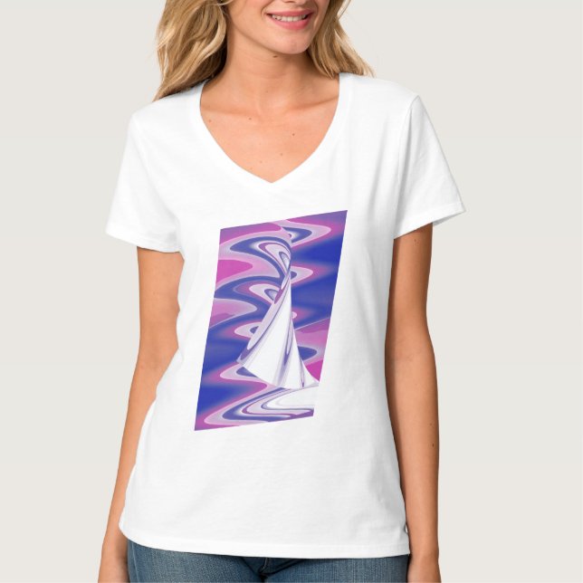 Wendewellen T-Shirt (Vorderseite)