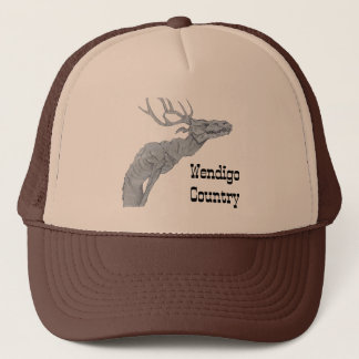 Wendigo country trucker hat truckerkappe