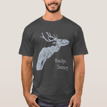 Wendigo-Land Algonquin-Volksglaube Herren-Shirt