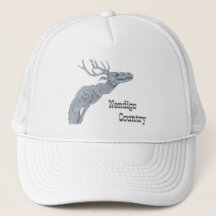 Wendigo-Land Algonquin-Volkskunde-LKW-Fahrer-Mütze