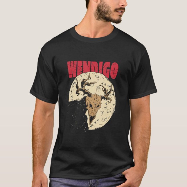 Wendigo Monster T-Shirt (Vorderseite)