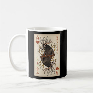 Wendigo Original Cryptid Playing Card Tarot As of Kaffeetasse