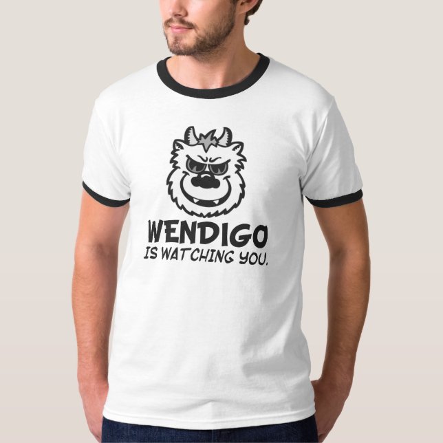 Wendigo passt Sie auf T-Shirt (Vorderseite)