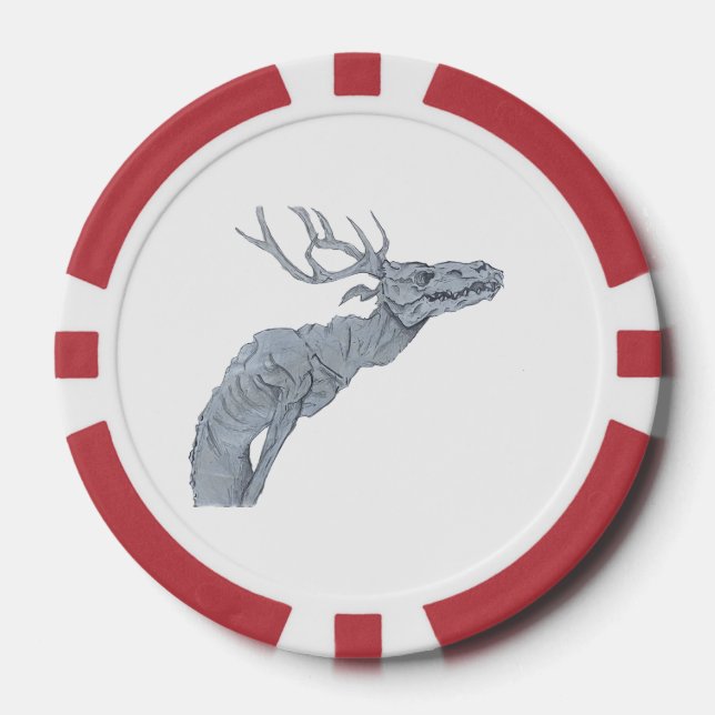 Wendigo-Pokerchip Pokerchips (Vorderseite)