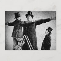 Wendt Cabinet Card Riant Circus Freak Sideshow