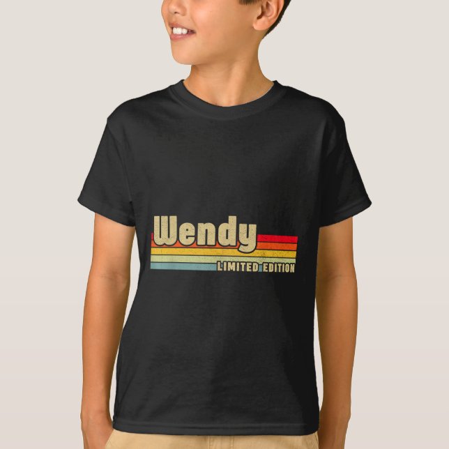 Wendy Gift Name D Birthday Funny Christ  T-Shirt (Vorderseite)