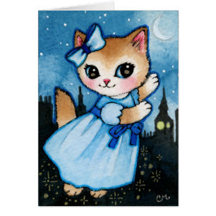 Wendy-Katzen-Fliegen - niedlicher Peter PanKitty
