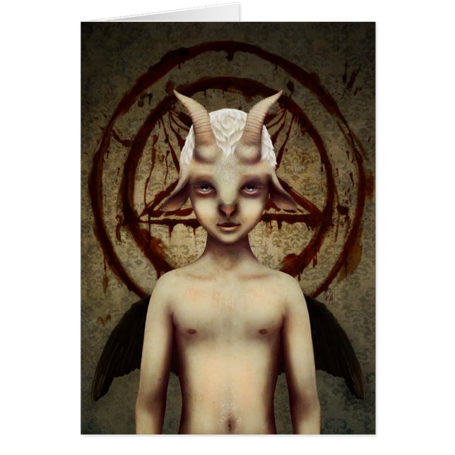 WENIG BAPHOMET Karte (Vorne)