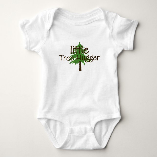 Wenig Baum Hugger Baby Strampler (Vorderseite)