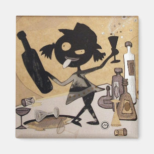 wenig betrunken magnet