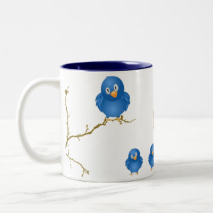 Wenig Birdie sagte mir Momism-Tasse Zweifarbige Tasse