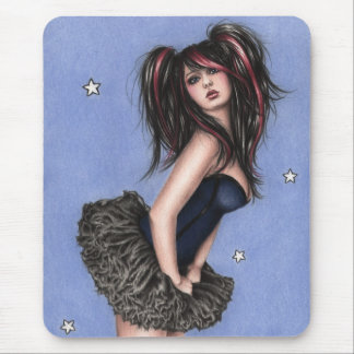 Wenig blauer Stern Mousepad