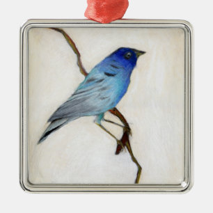 Wenig blaues 2012 silbernes ornament