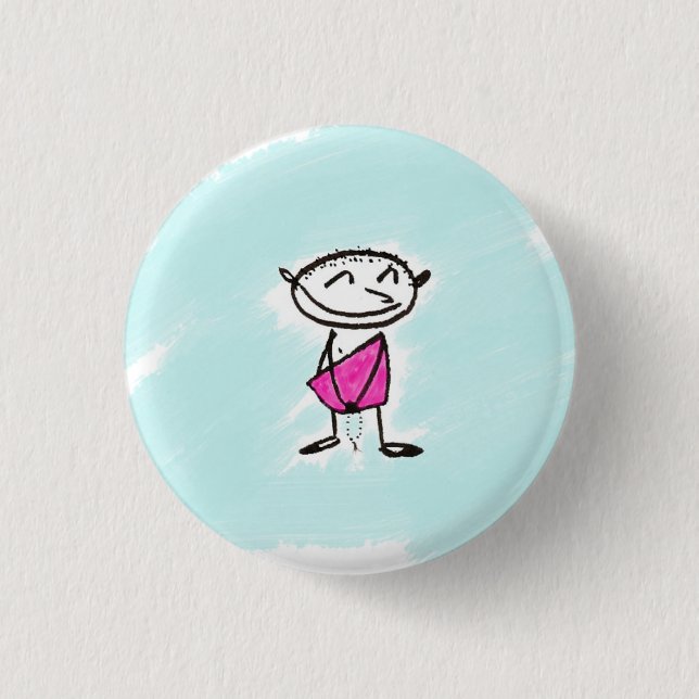 wenig Bodhisattva Button (Vorderseite)