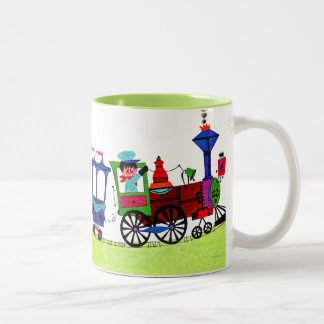 Wenig Choo Choo Zweifarbige Tasse
