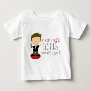 Wenig das Geheimnis-Agent der Mama Baby T-shirt