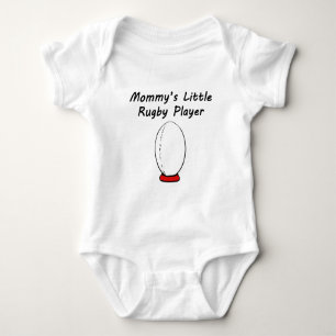 Wenig das Rugby-Spieler der Mama Baby Strampler