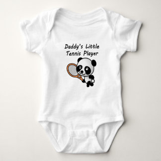 Wenig das Tennis-Spieler des Vatis Baby Strampler