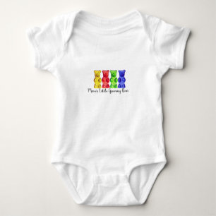 Wenig der Mama gummiartiger Bär Baby Strampler