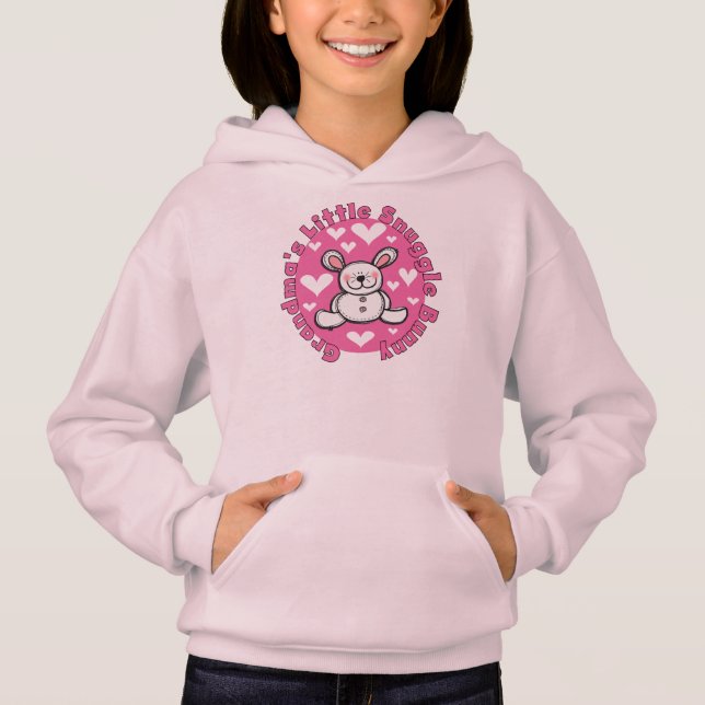 Wenig der Snuggle-Häschen der Großmutter Hoodie (Vorderseite)