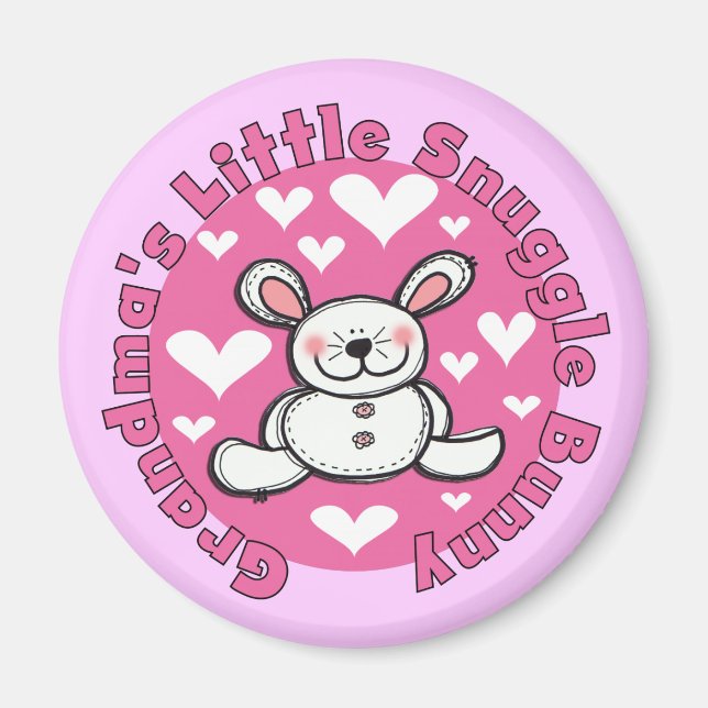 Wenig der Snuggle-Häschen der Großmutter Magnet (Vorne)