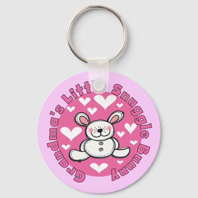 Wenig der Snuggle-Häschen der Großmutter Schlüsselanhänger (Vorderseite)