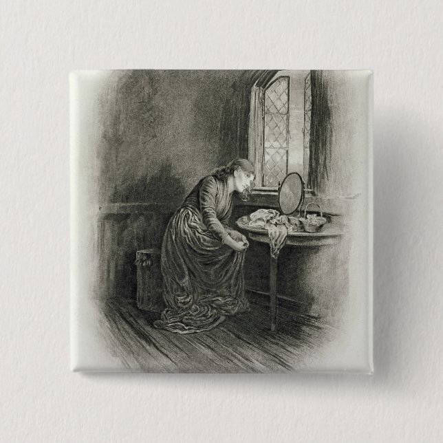 Wenig Dorrit, von 'Charles Dickens: Ein Klatsch Button (Vorderseite)