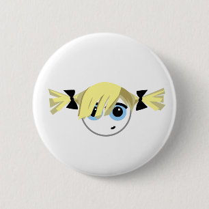 Wenig Emo Mädchen Button