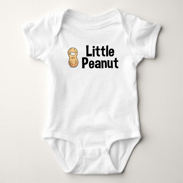 Wenig Erdnuss Baby Strampler (Vorderseite)